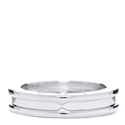 Bulgari 18K White Gold B.Zero1 One-Band Ring 56 7.5 3 of 5