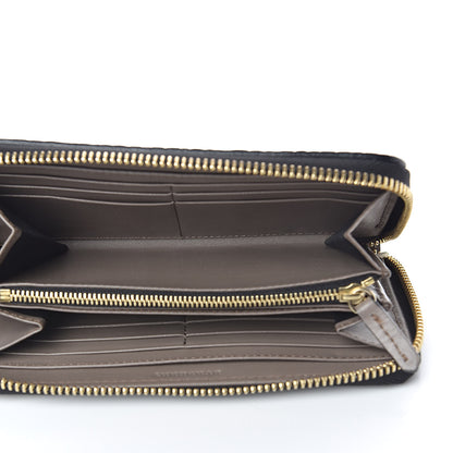 Burberry Heritage Grain Zip Around Wallet Pale Taupe 5 of 11