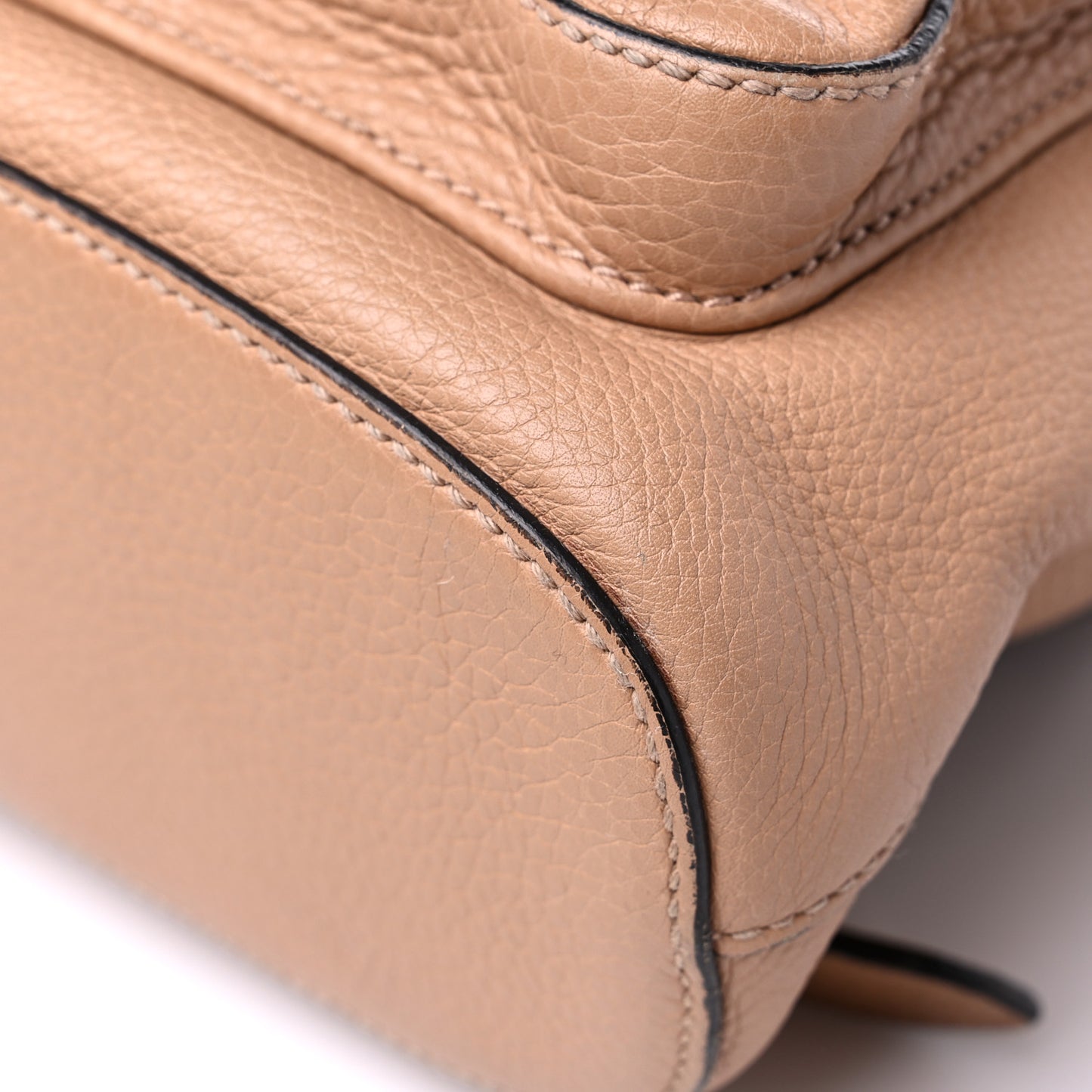 Cellarius Calfskin Medium Bamboo Backpack Camelia