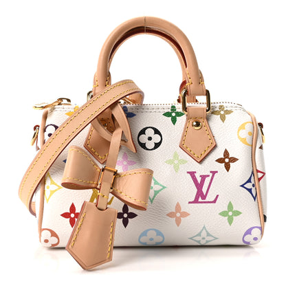 Louis Vuitton LV X TM Monogram Multicolor Nano Speedy White 1 of 9