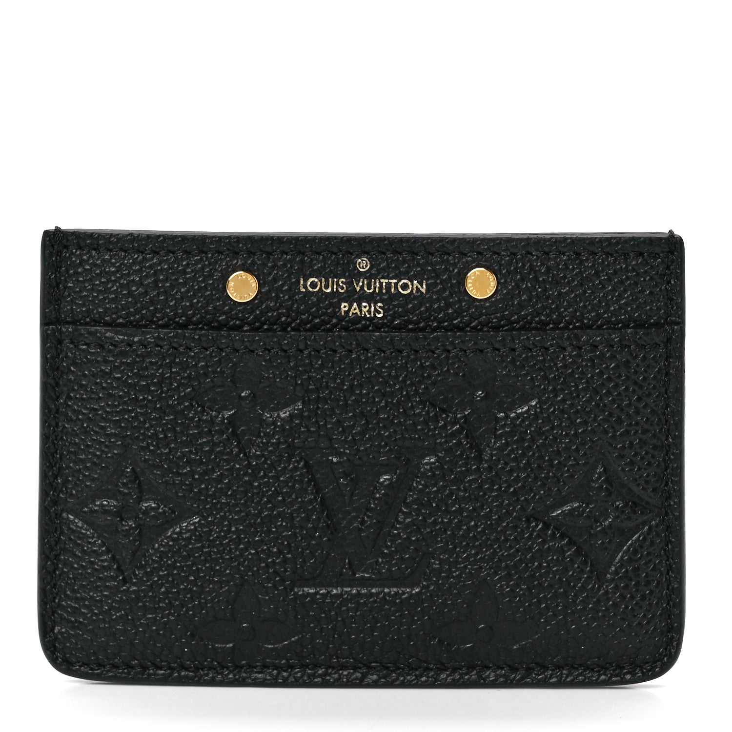 Louis Vuitton Empreinte Card Holder Black 1 of 11