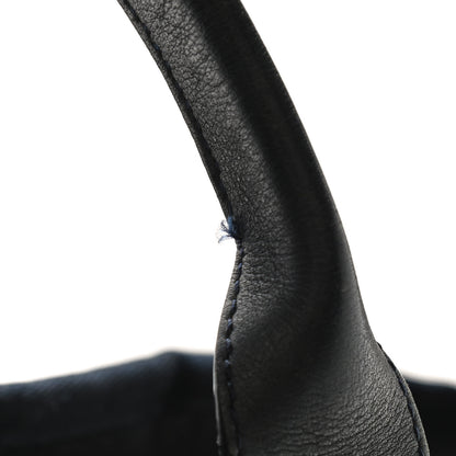Chanel Denim Large Deauville Tote Dark Blue 10 of 10