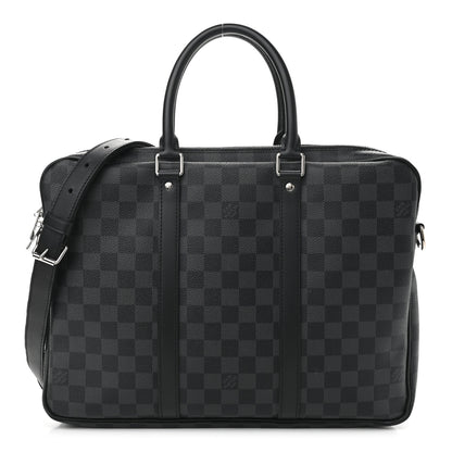 Louis Vuitton Damier Graphite Porte Documents Voyage PM 1 of 8