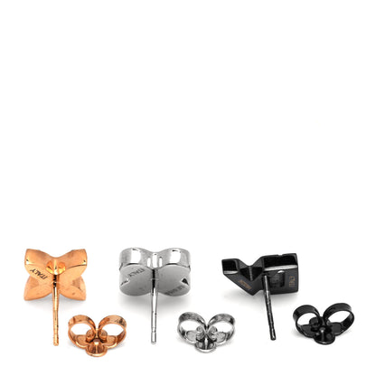 Louis Vuitton Swarovski Crystal Love Letter Timeless Ear Studs Earrings 3 of 4
