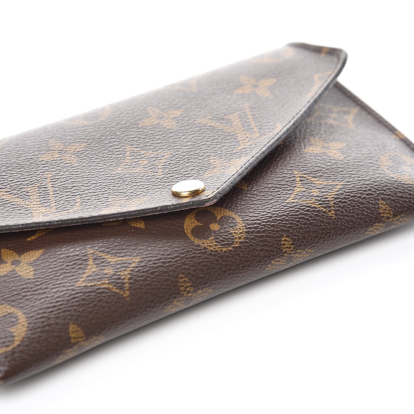 Monogram Jeanne Wallet Rose Ballerine