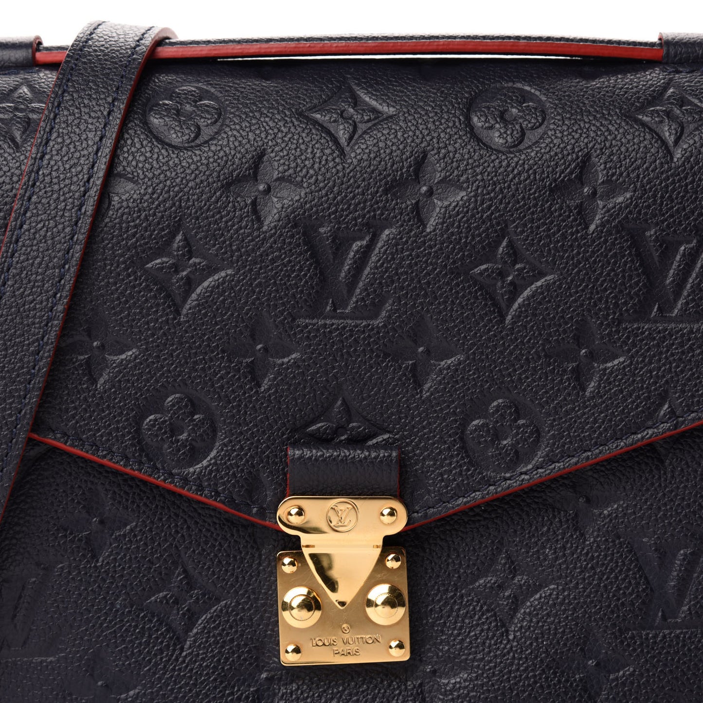 Empreinte Pochette Metis Marine Rouge