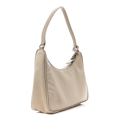 Prada Re-Nylon Saffiano Mini Re-Edition 2005 Bag Deserto 3 of 12