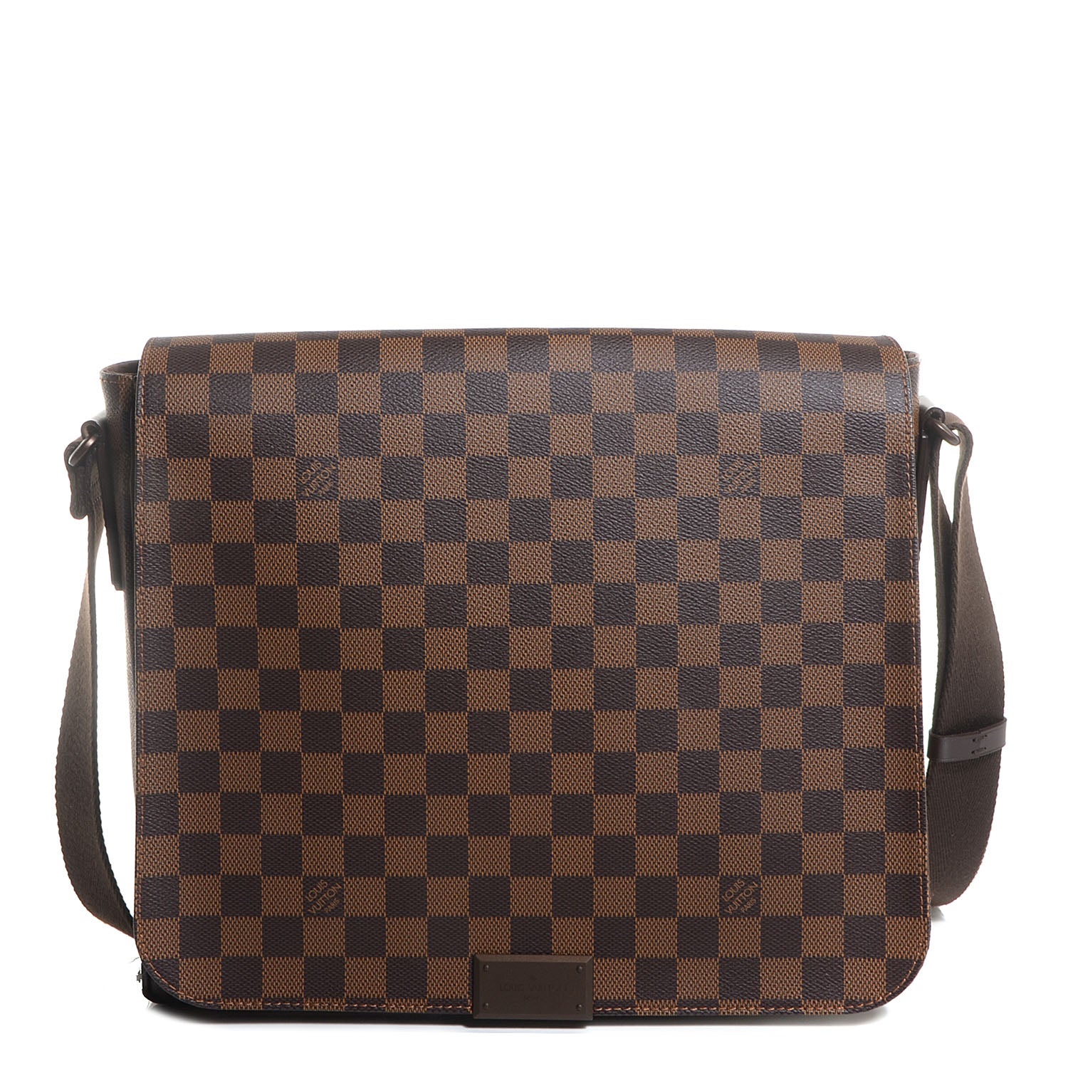 Louis Vuitton Damier Ebene District MM 1 of 8