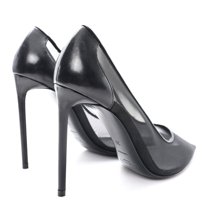 Saint Laurent Mesh 105 Anja Pumps 36 Black 4 of 8