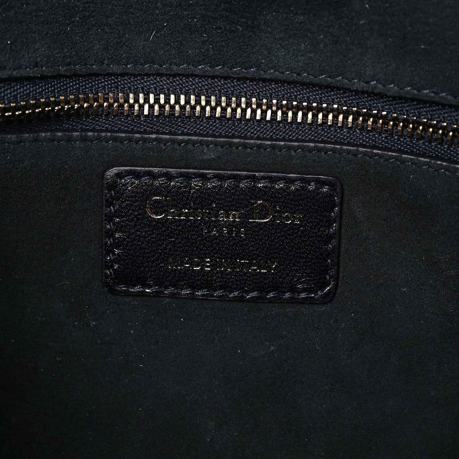Christian Dior Lambskin Cannage Large Dioraddict Flap Bag Indigo Blue 5 of 7