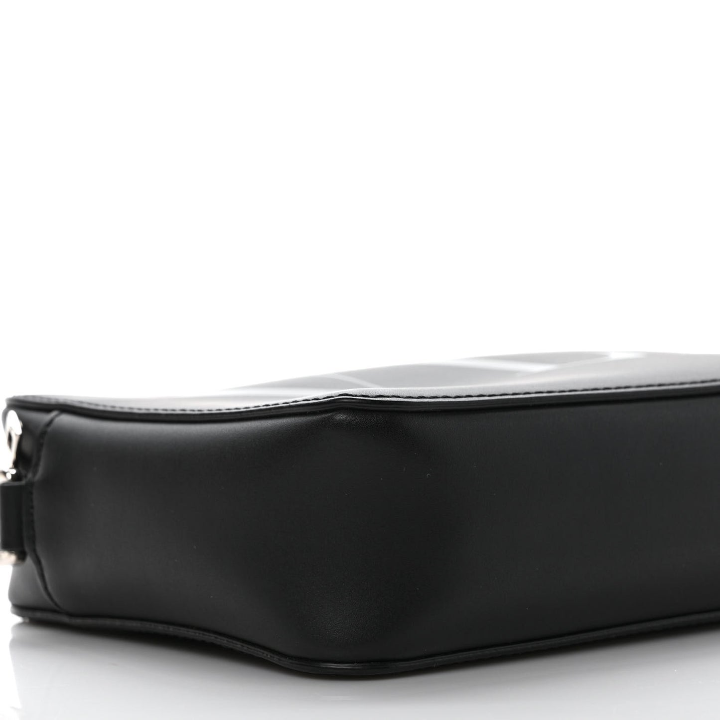 Calfskin VLTN Print Crossbody Bag Black