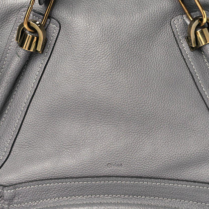 Chloe Calfskin Medium Paraty Cashmere Grey 8 of 10