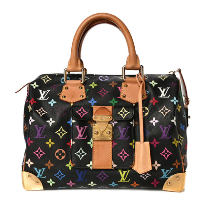 Louis Vuitton Monogram Multicolor Speedy 30 Black 1 of 18