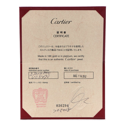 Cartier 18K White Gold Interlocking LOVE Necklace 5 of 5