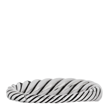 David Yurman Sterling Silver 17mm Pure Form Cable Bracelet 2 of 4
