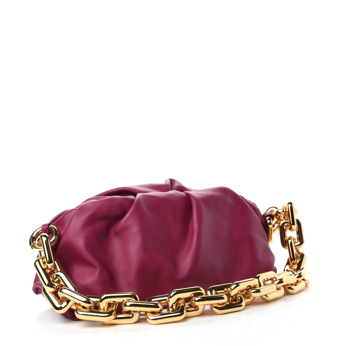 Calfskin The Pouch Chain Cinnabar