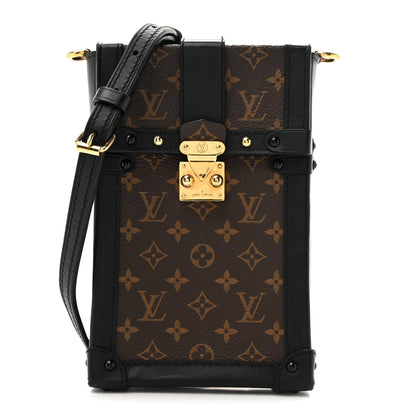 Louis Vuitton Monogram Pochette Trunk Verticale Black 1 of 12