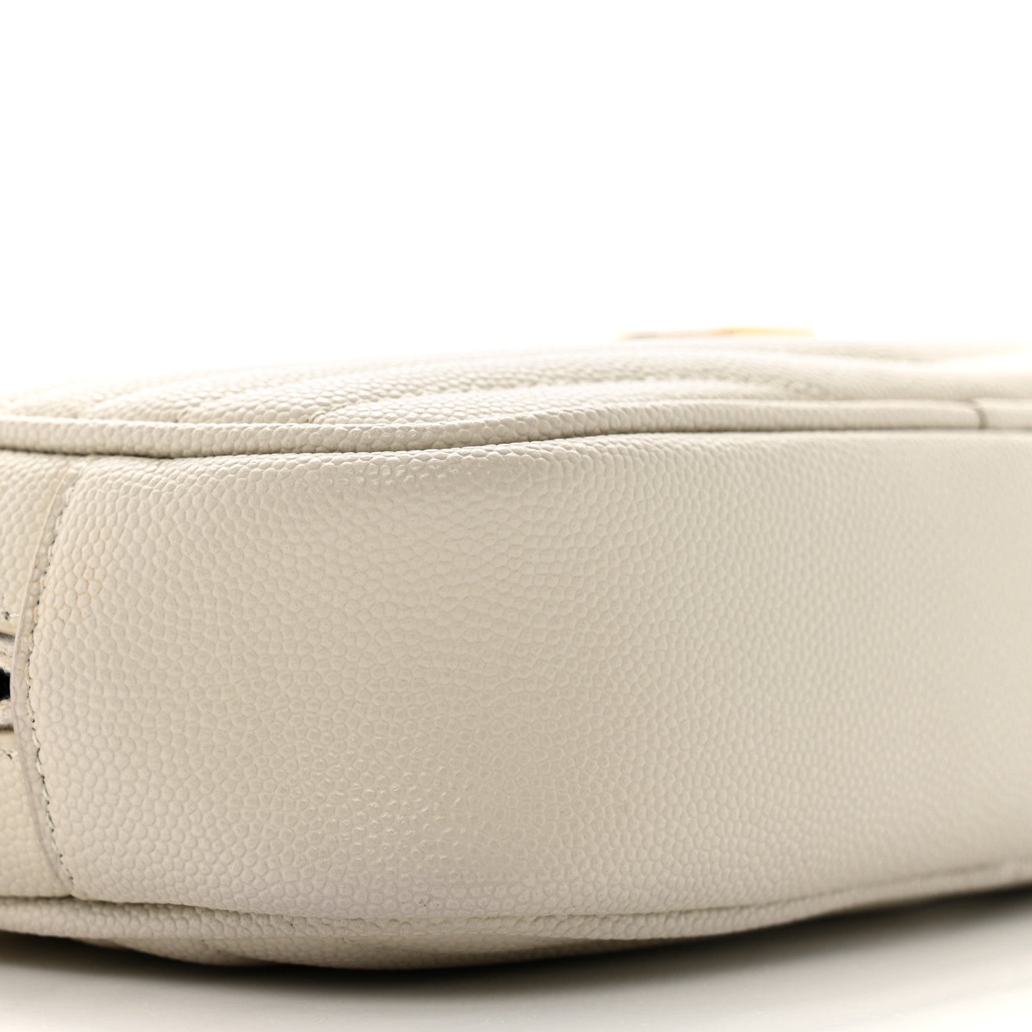Saint Laurent Grain De Poudre Matelasse Monogram Mini Lou Camera Bag Crema Soft 9 of 12