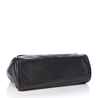 Chanel Lambskin Quilted Large Mademoiselle Double Flap Black 4 of 11