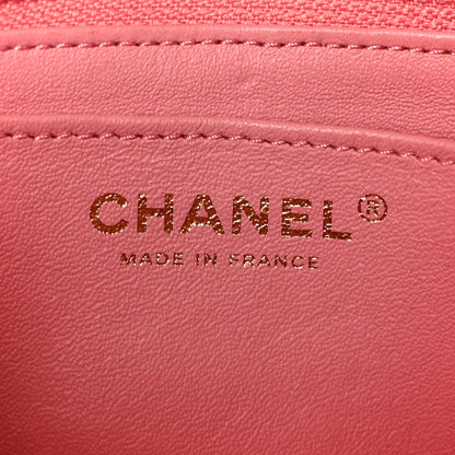 Chanel Aged Calfskin Quilted 2.55 Reissue Mini Flap Pink 6 of 10