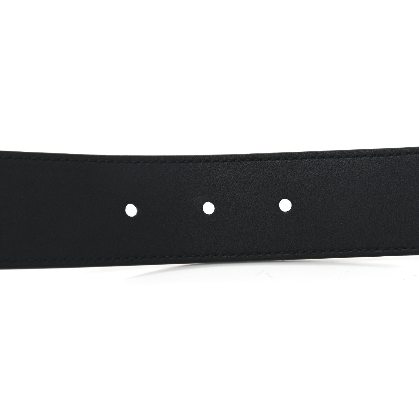Ciny Calfskin Lux Snakeskin Torchon 95 38 Belt Black
