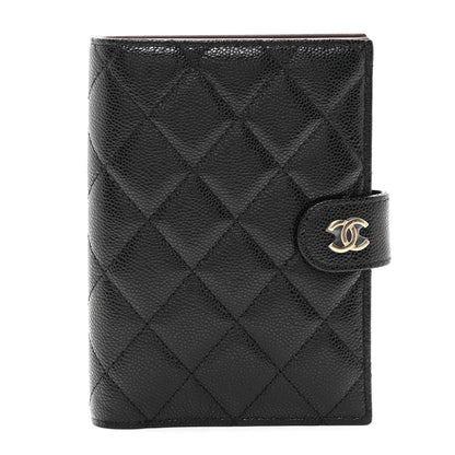 Chanel Caviar Quilted Passport Holder Black 1 of 8