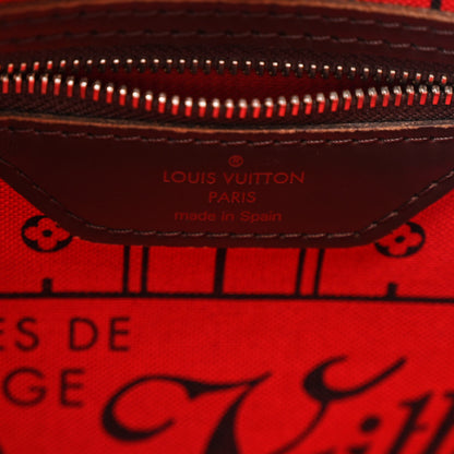 Louis Vuitton Damier Ebene Neverfull MM 6 of 9