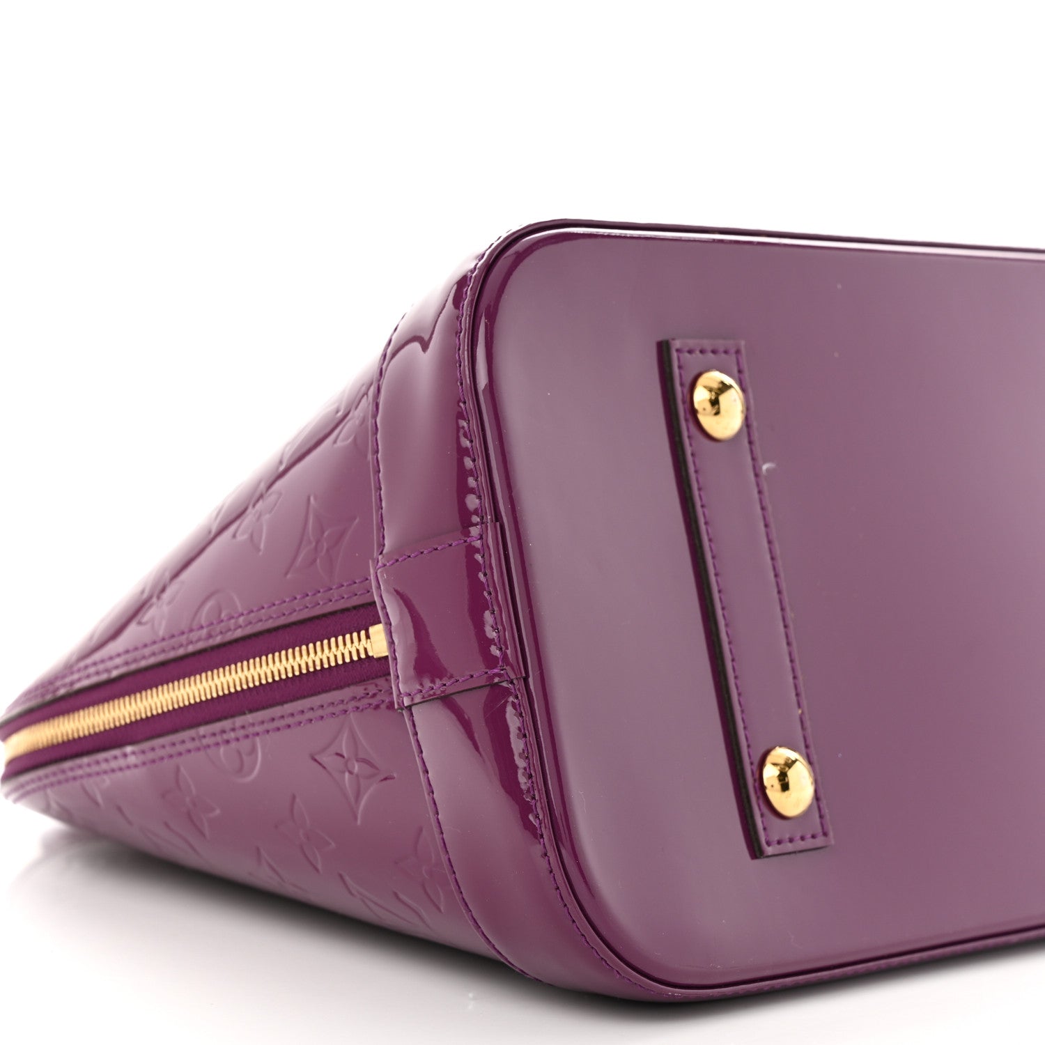 Louis Vuitton Vernis Alma MM Amethyste 8 of 12