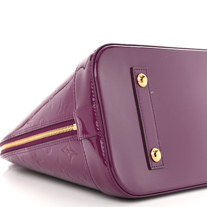 Louis Vuitton Vernis Alma MM Amethyste 8 of 12