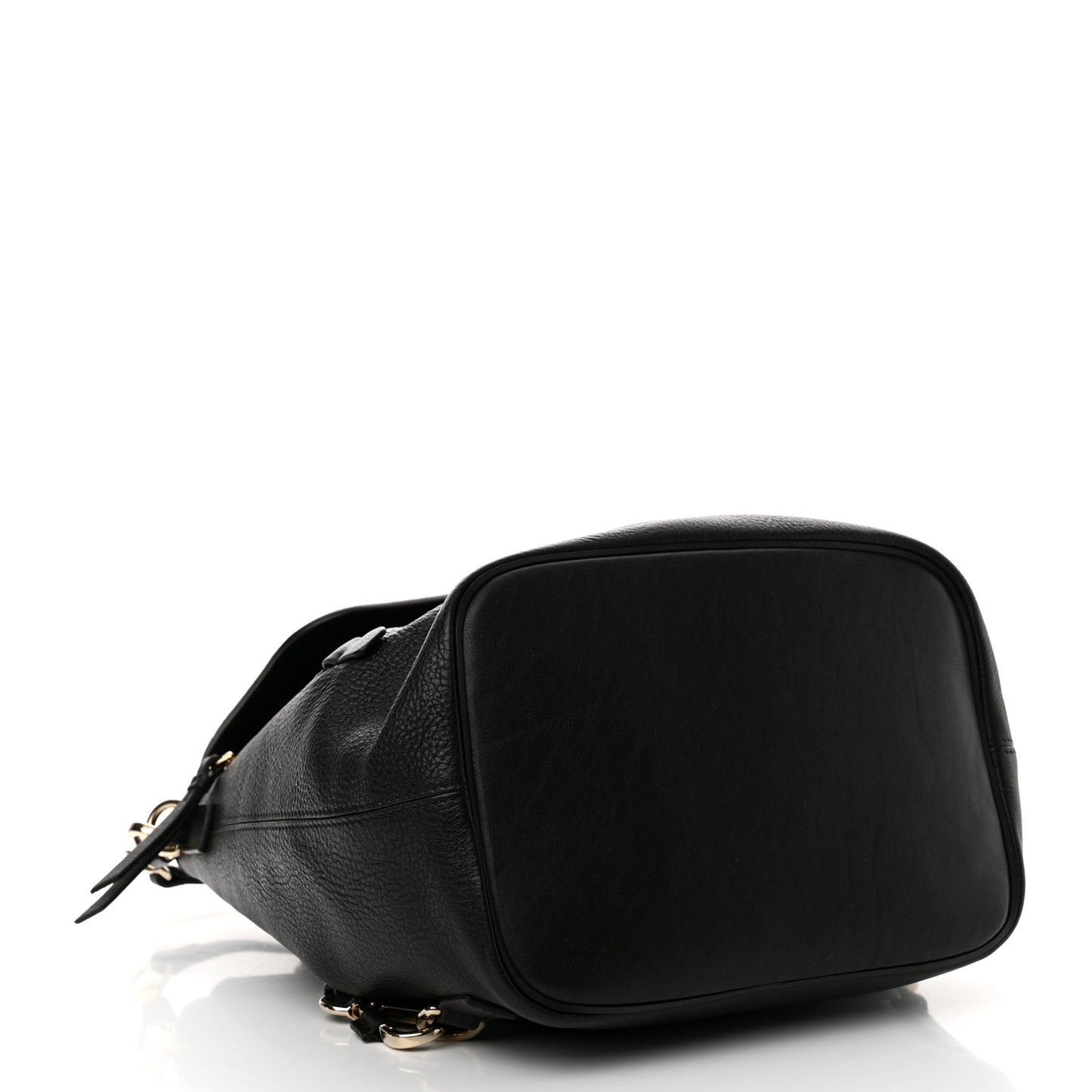 Suede Calfskin Medium Faye Backpack Black
