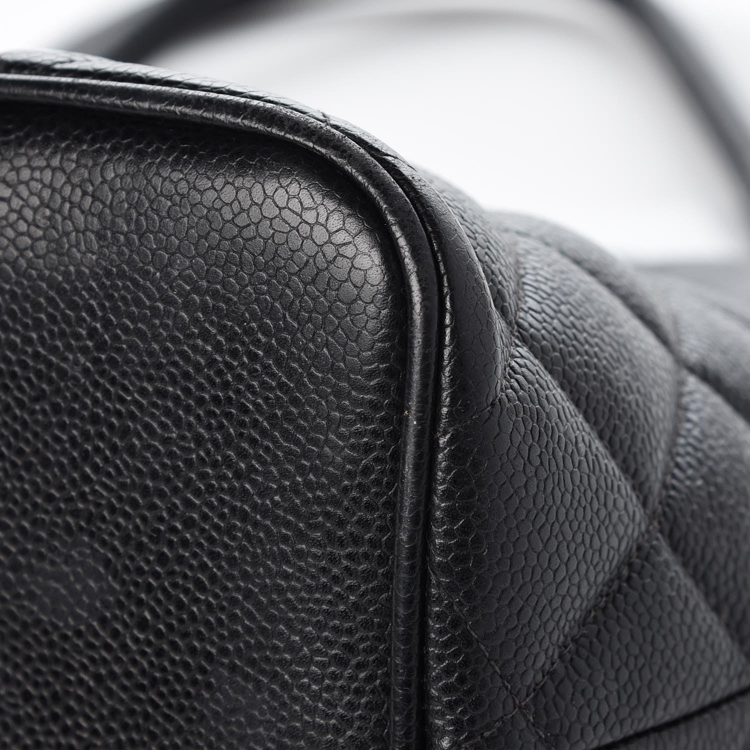 Chanel Caviar Quilted Medallion Tote Black 19 of 20