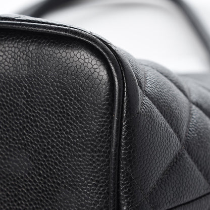 Chanel Caviar Quilted Medallion Tote Black 19 of 20