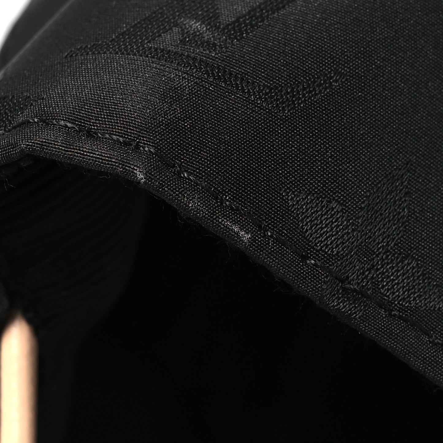 Polyester Silk Monogram LV Get Ready Cap L Black