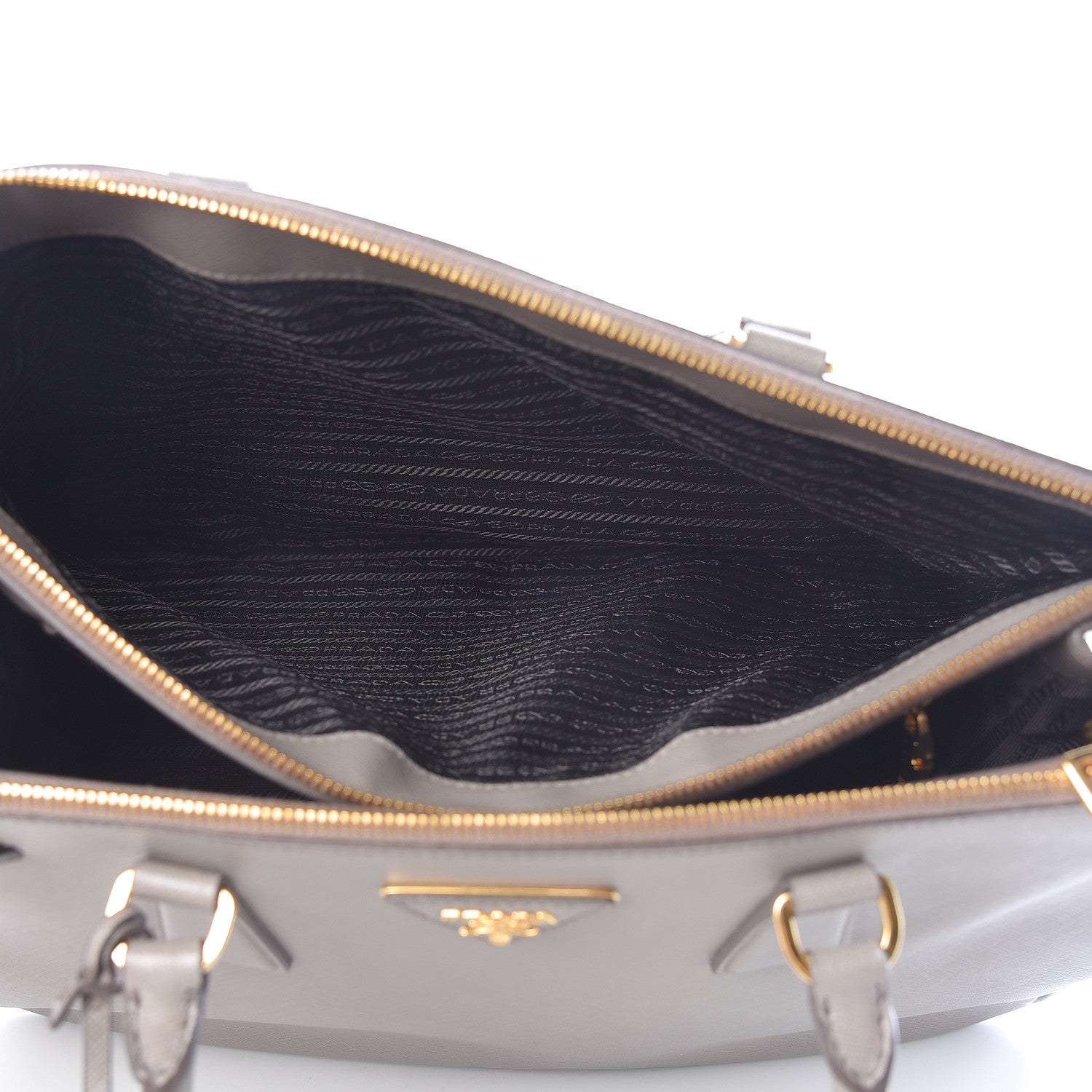 Prada Saffiano Large Galleria Double Zip Tote Argilla 6 of 17