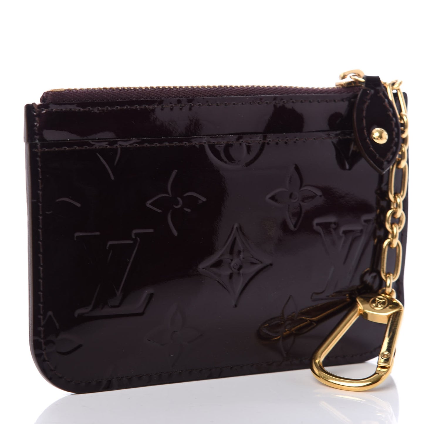 Vernis Key Pouch Amarante