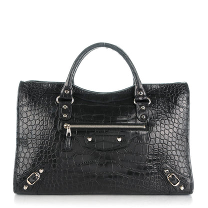 Balenciaga Crocodile City Black 1 of 8
