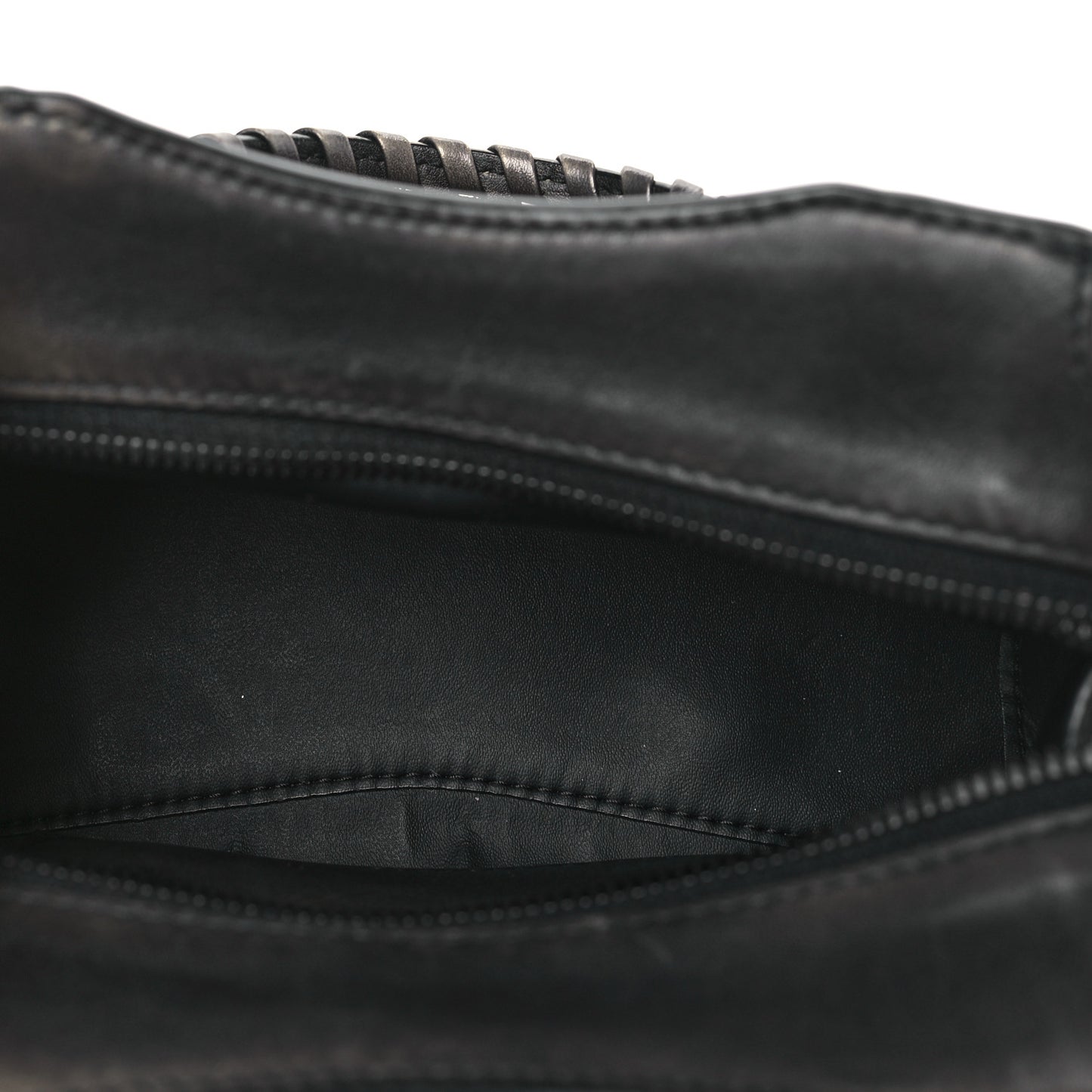 Used Calfskin Black Hardware Mini Neo Classic City Black