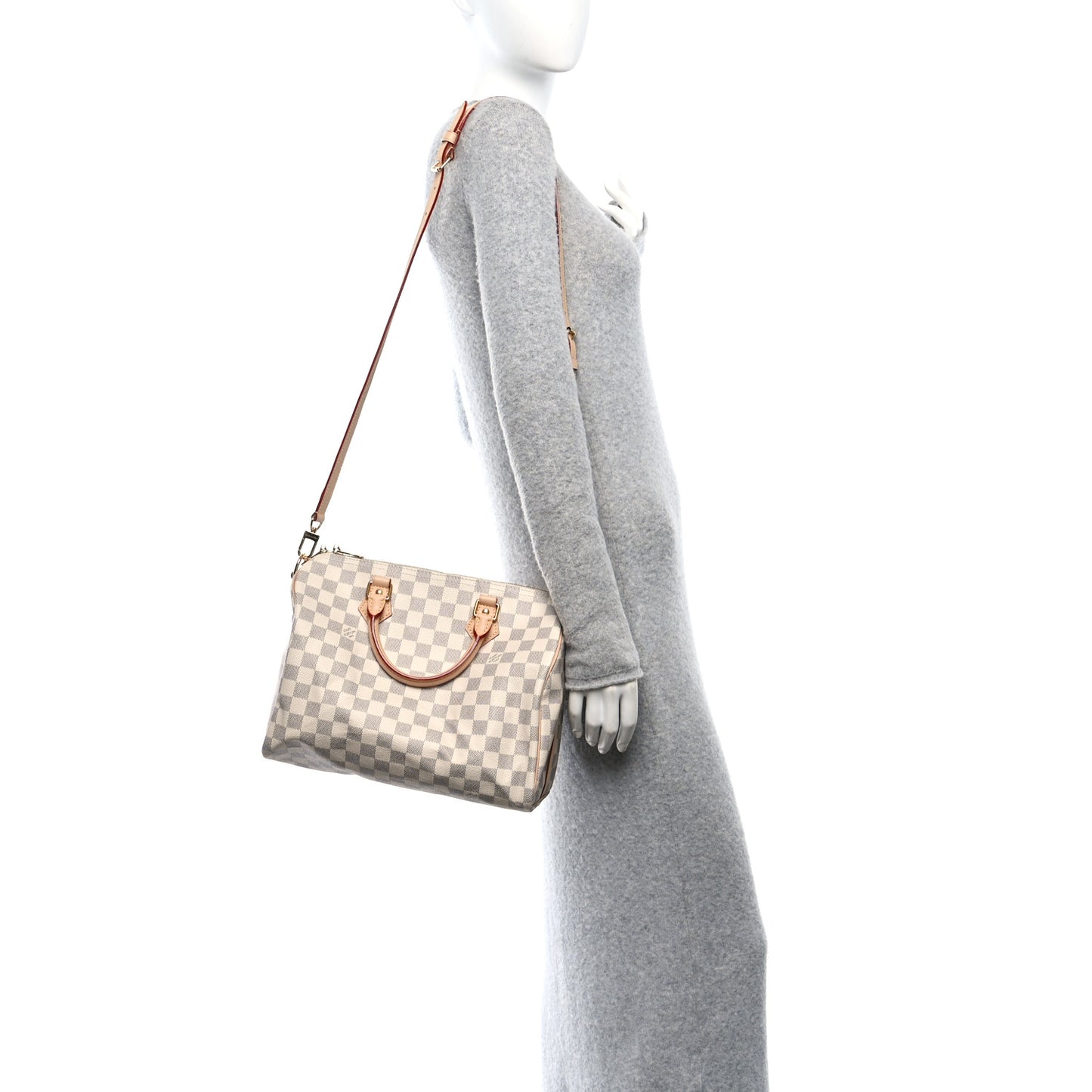 Damier Azur Speedy Bandouliere 30