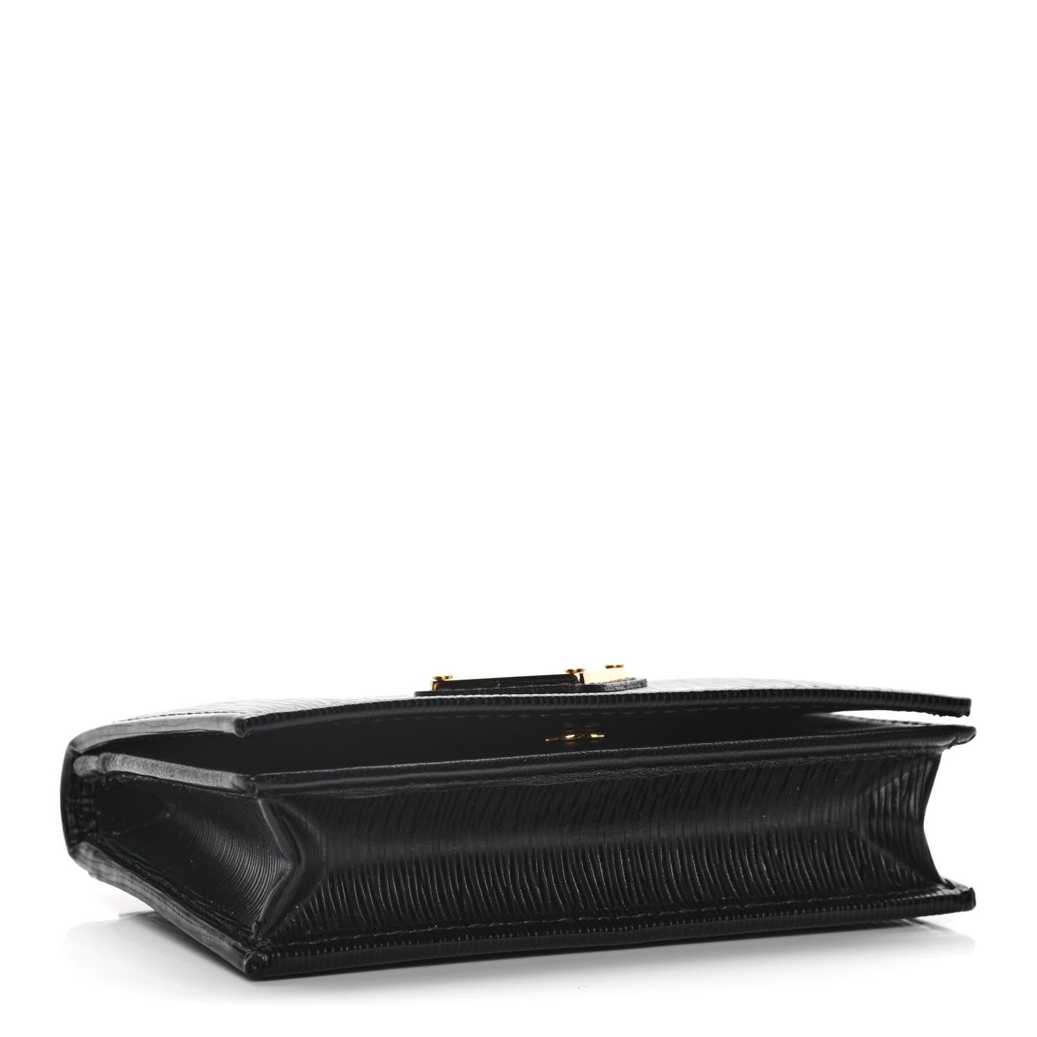 Prada Vitello Move Triangle Logo Card Holder Black 4 of 12