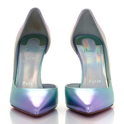 Christian Louboutin Iridescent Nappa Lam Licorne Iriza 100 Pumps 36 Multicolor 2 of 9