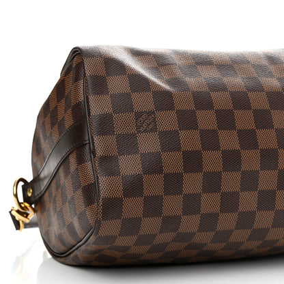 Louis Vuitton Damier Ebene Speedy Bandouliere 25 9 of 10