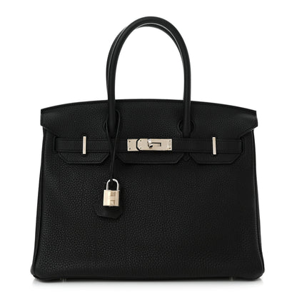 Hermes Togo BIRKIN 30 Black 1 of 10