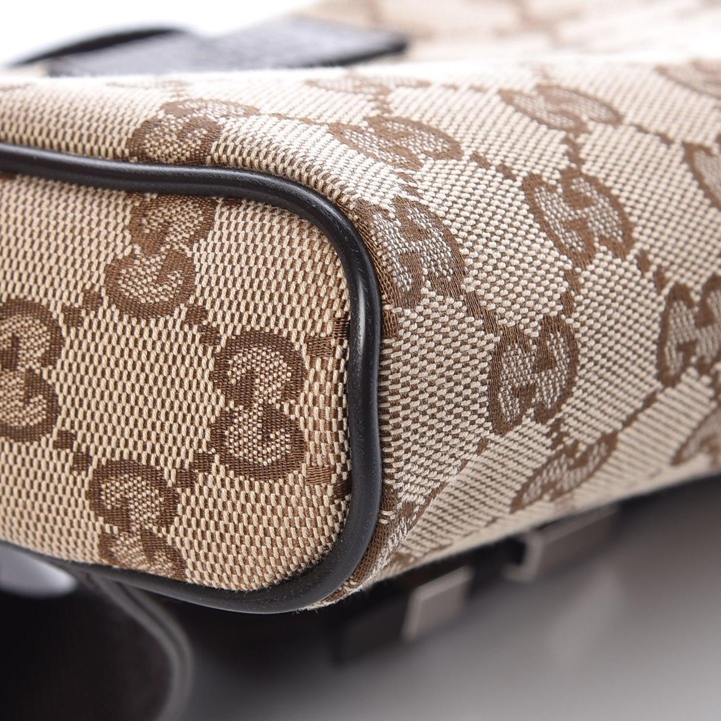 Monogram Belt Bag Dark Brown