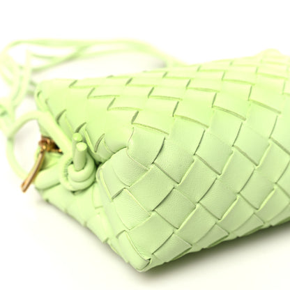 Bottega Veneta Nappa Intrecciato Mini Loop Camera Bag Fennel 8 of 9