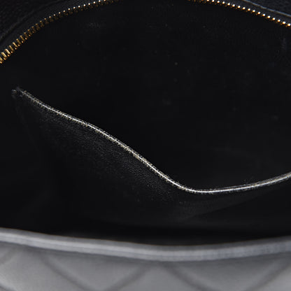 Chanel Caviar Quilted Medallion Tote Black 10 of 11