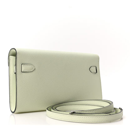 Hermes Epsom Kelly Wallet To Go Vert Fizz 3 of 11