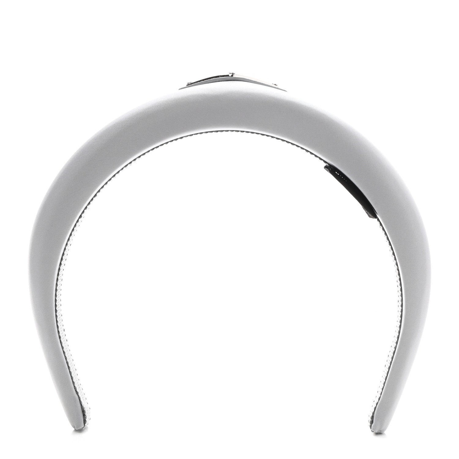 Prada Re-Nylon Triangle Logo Headband Fiordaliso 1 of 5