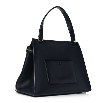 Celine Pony Hair Medium Edge Shoulder Bag Ocean Blue 2 of 16