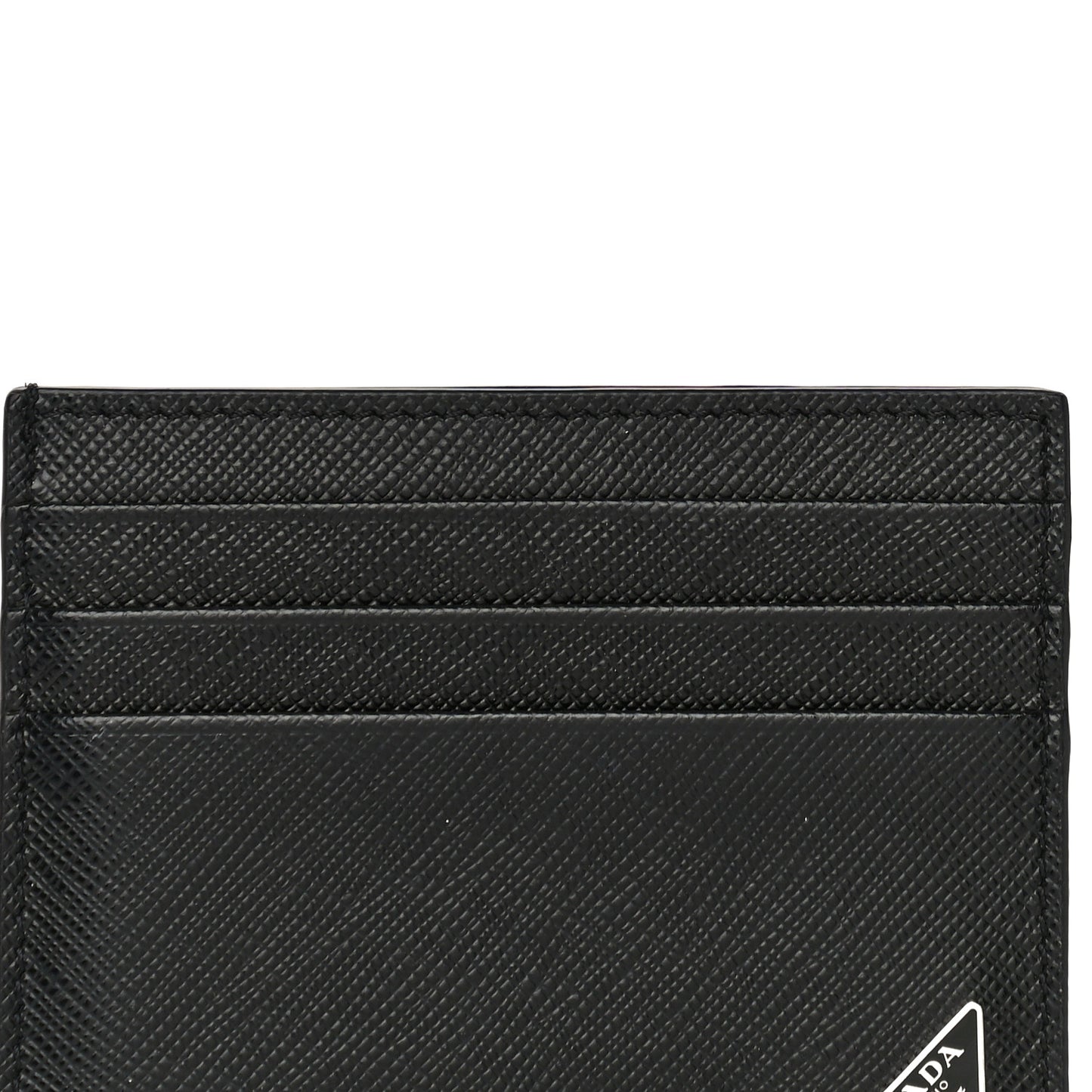Goatskin Intrecciato Wallet With Chain Nero Black