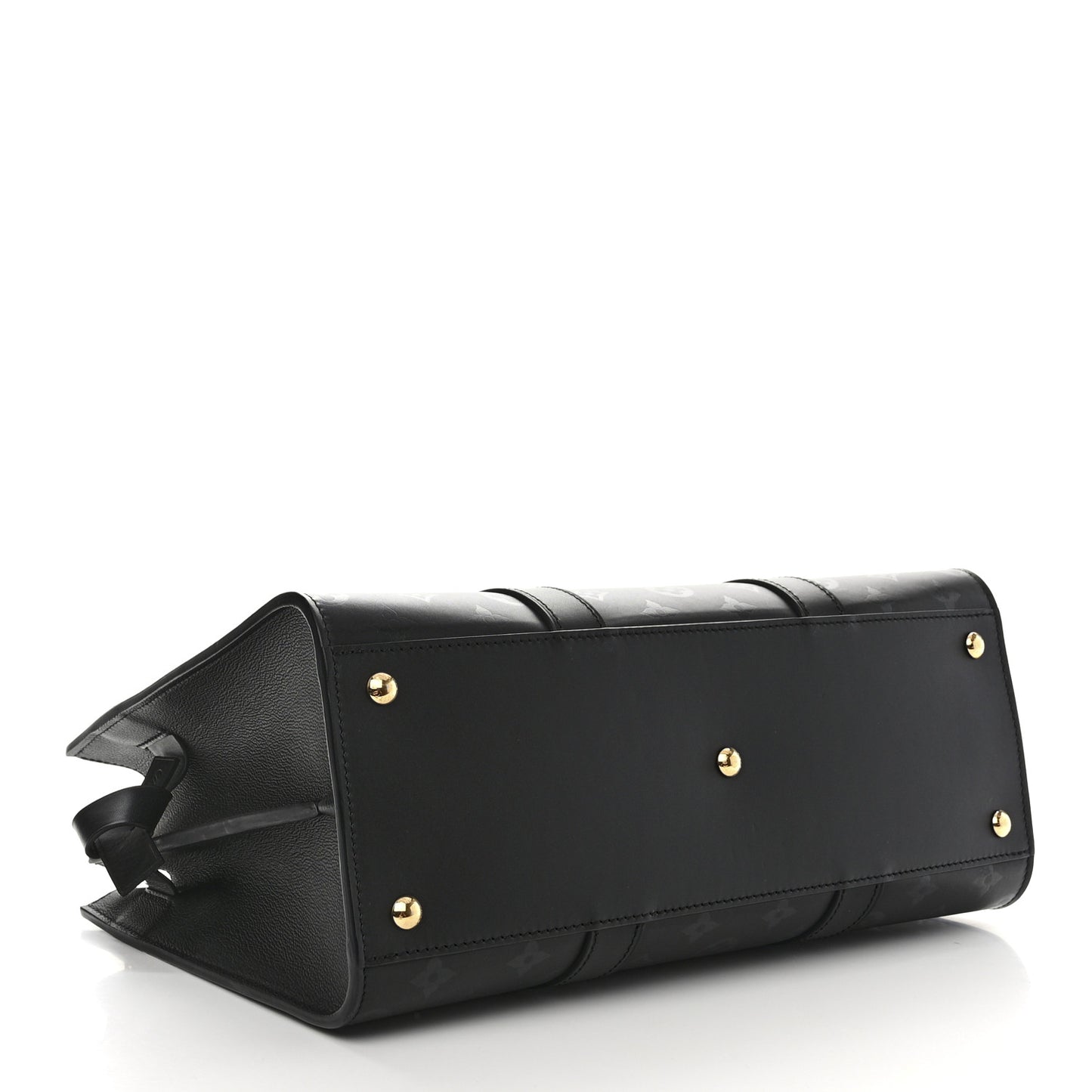 Monogram Cuir Plume Very Tote GM Black